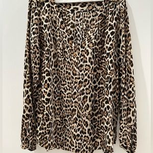 Leopard blouse